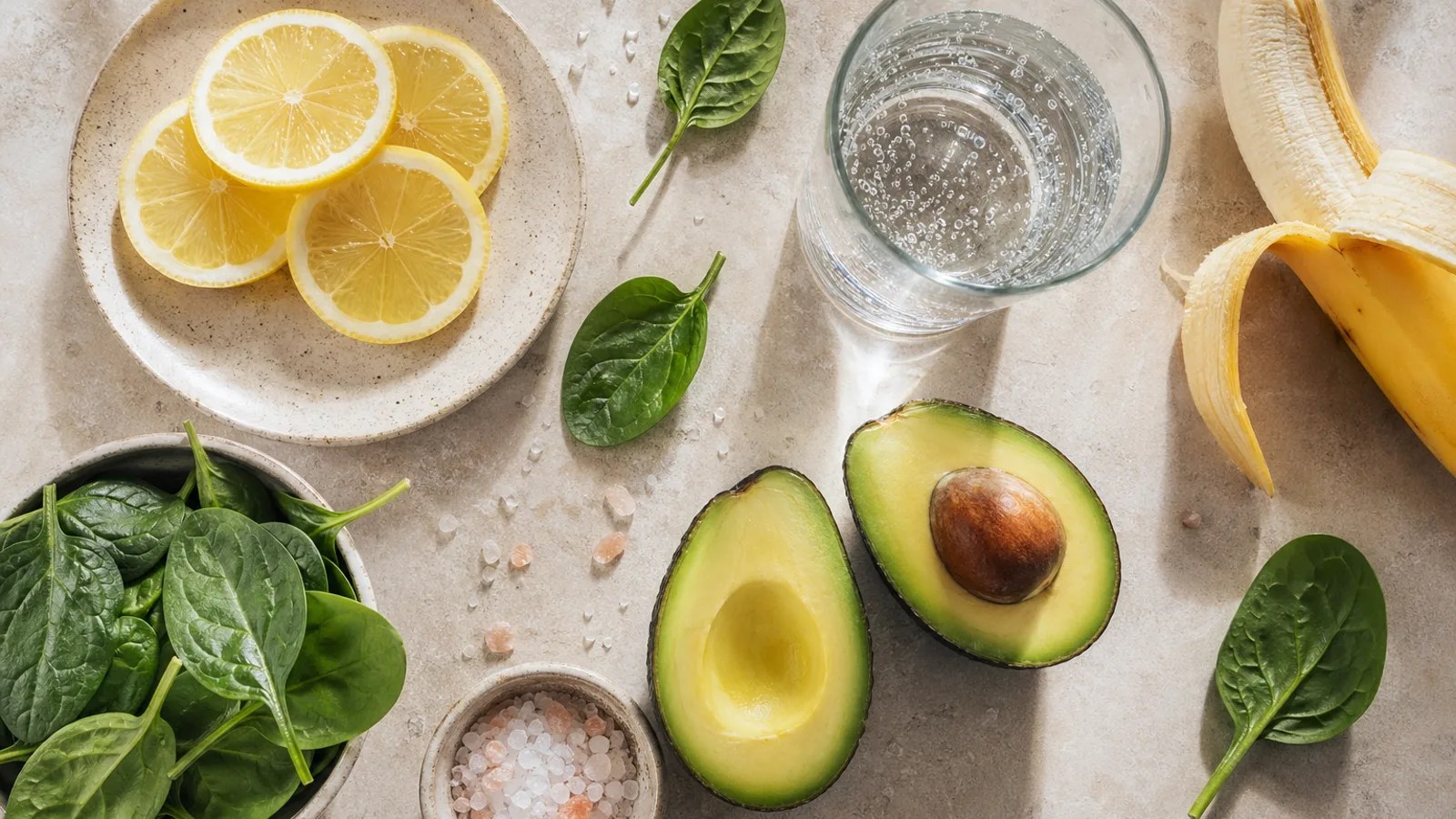 Électrolytes naturels : aliments et limites